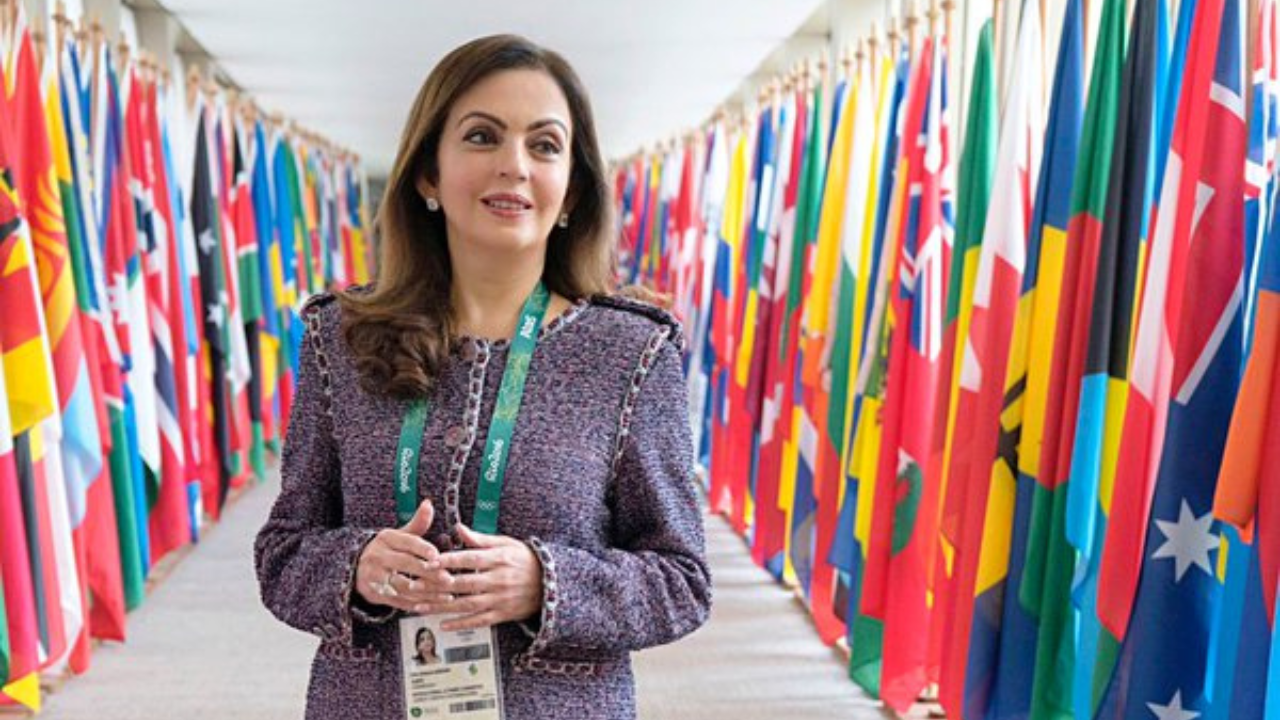 Nita Ambani in Paris