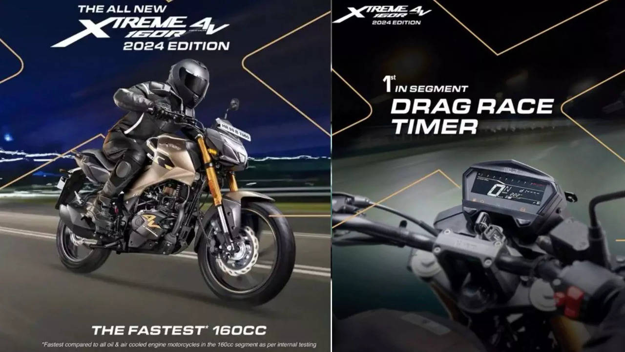 Hero Xtreme 160R 4V Teased Times Drive