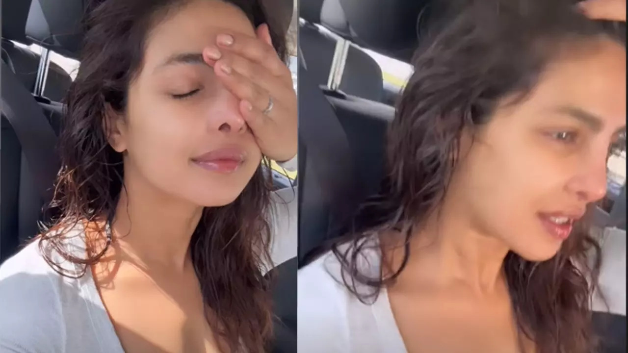 Priyanka Chopra Breaks Down In Tears In New VIDEO. Fans Express Concern |  Times Now