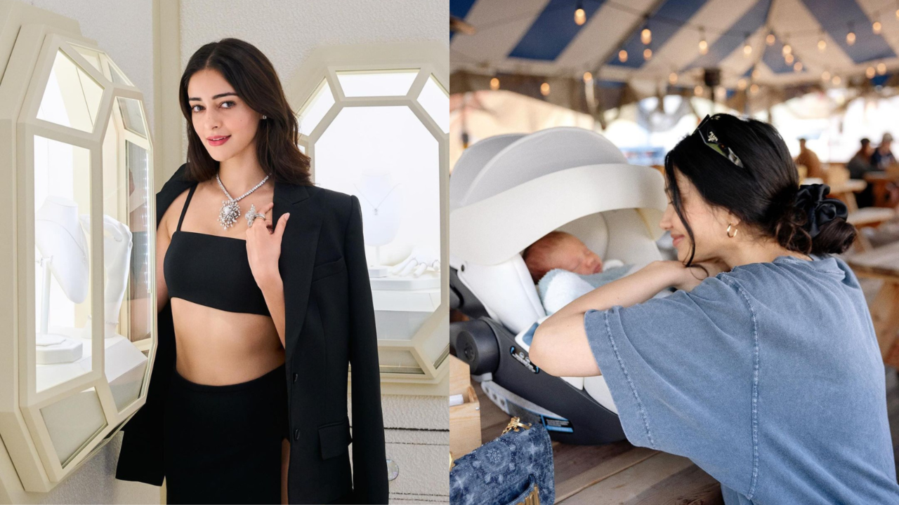 Ananya Panday Thrills Over Cousin Alanna Panday's Month-Old Baby River, Shares Adorable Clip