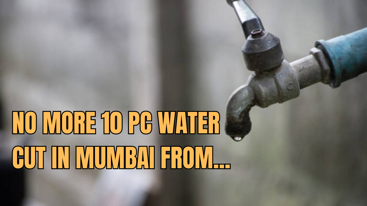 No more 10 pc water cut in Mumbai