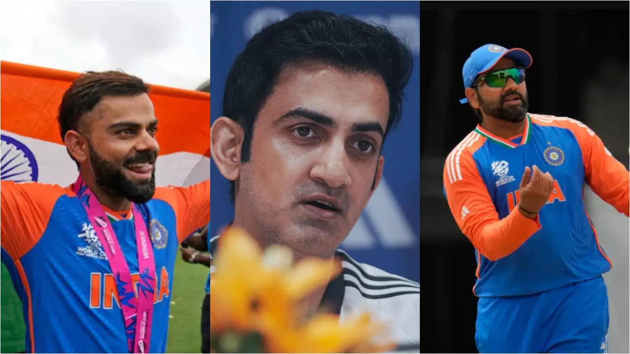 Gautam Gambhir, Virat Kohli, Rohit Sharma