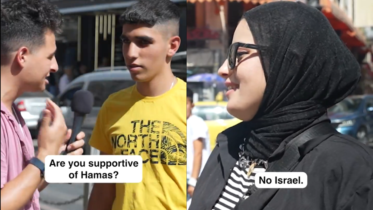 VIDEO: Influencer Asks Palestinians About Hamas, Israel, And October 7 Attack