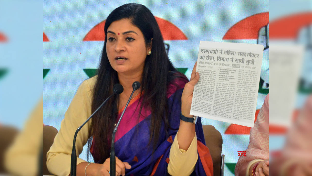 All India Mahila Congress Chief Alka Lamba