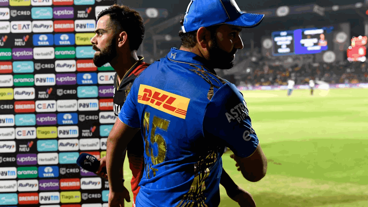 Rohit Virat MI RCB (1)