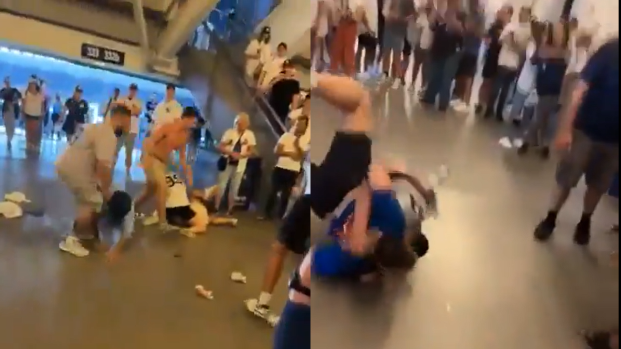 VIDEO: US Baseball Fans Throw Punches In Wild Brawl During Series Match