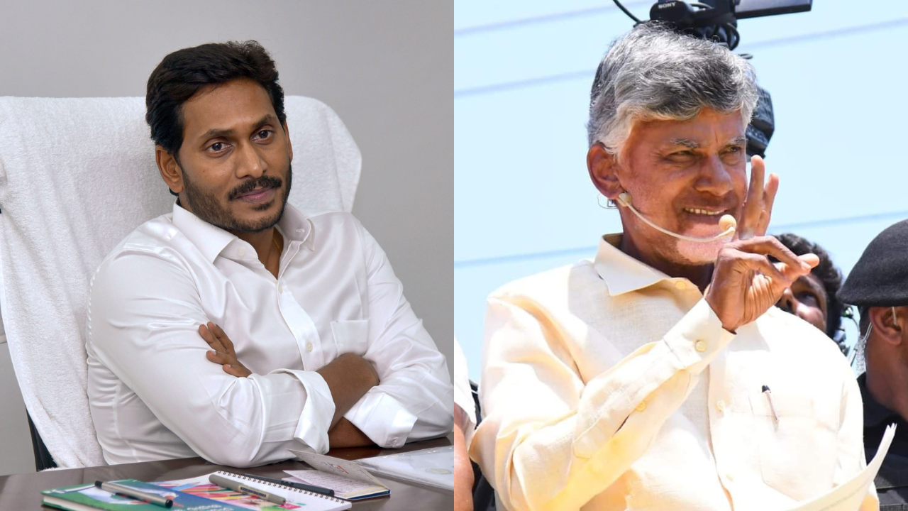 Jagan Reddy and Chandrababu Naidu