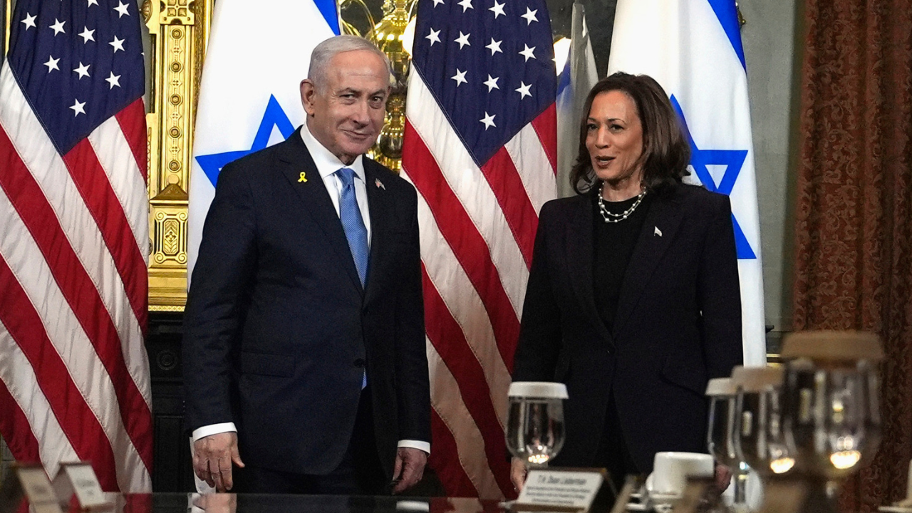 Kamala Harris To Benjamin Netanyahu