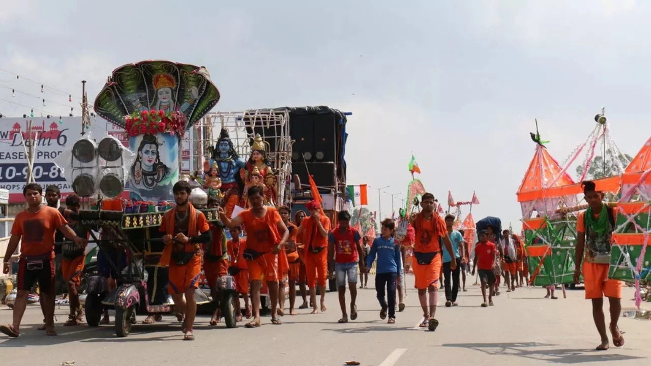 Kanwar yatra.