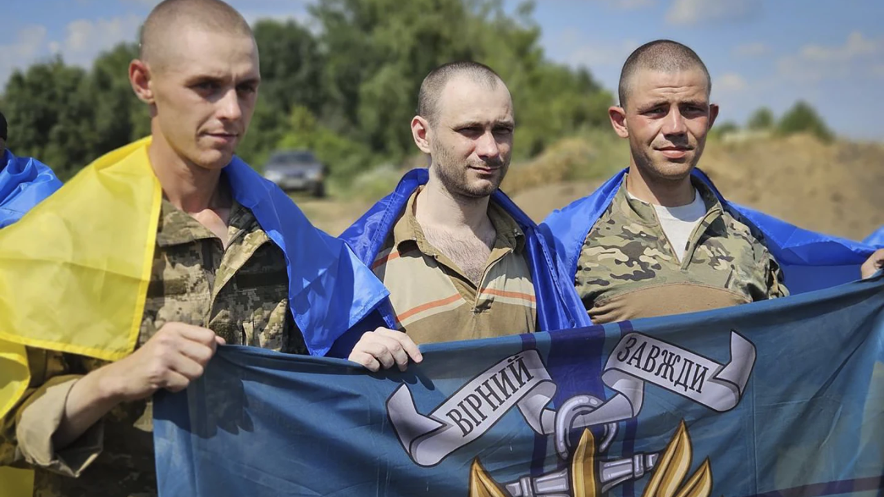 Ukrainian prisoners of war