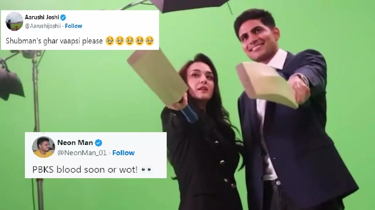 Shubman Gill To Join Punjab Kings In IPL 2025? GT Skipper's VIRAL Picture With Priety Zinta Has Fans Abuzz