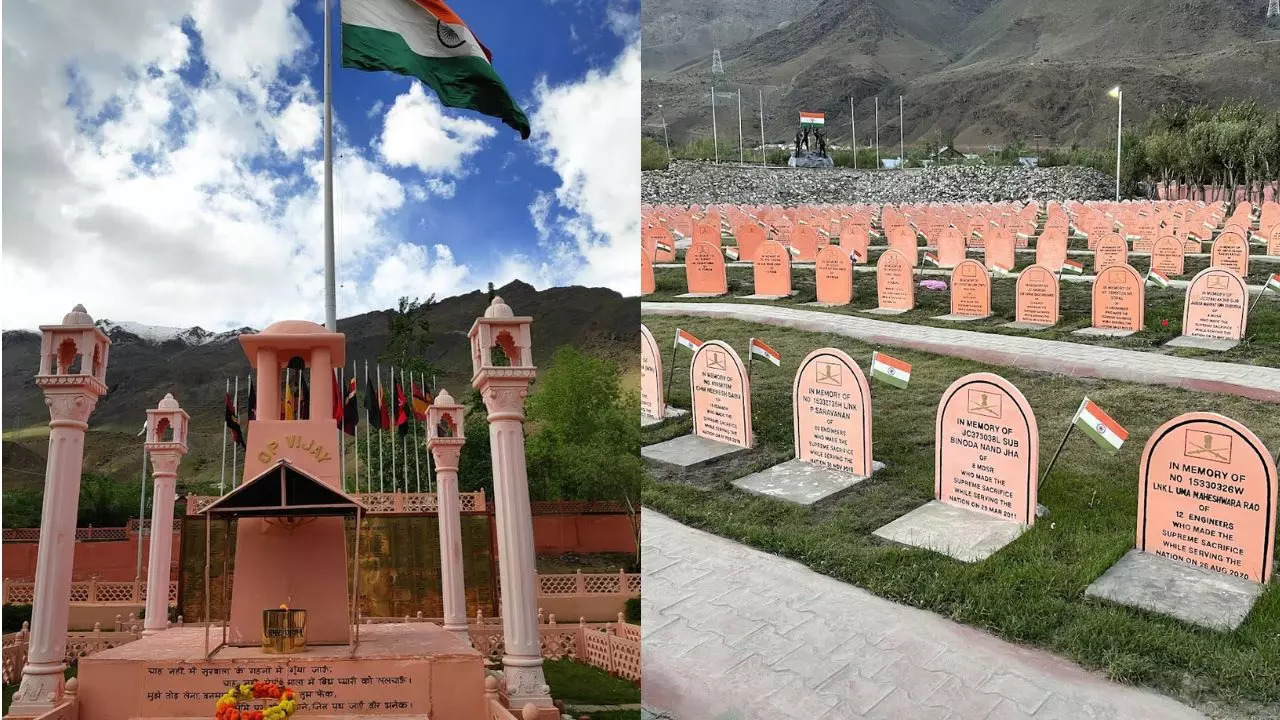 Kargil War Memorial. Credit: Wikimedia/DivyaRathore/DhirajPatel