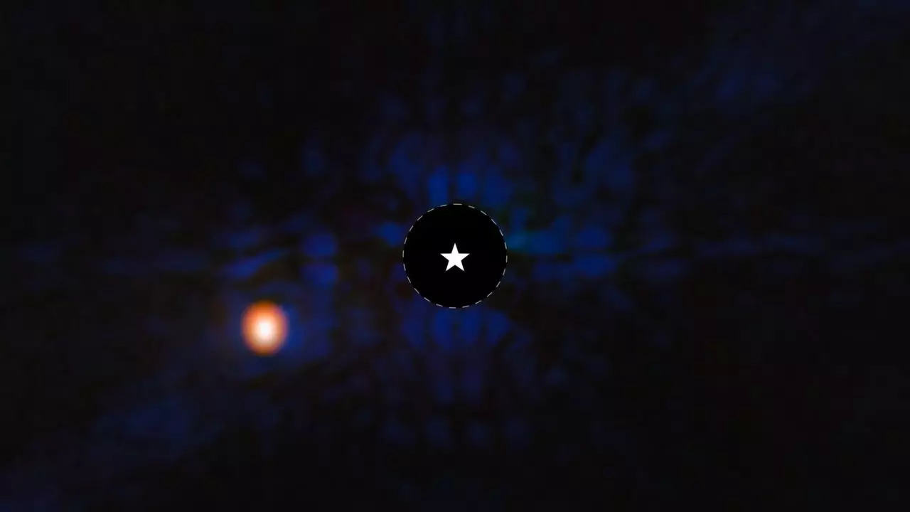 NASA James Webb Telescope Captures Rare Image Of Giant Exoplanet In Nearby Solar System
