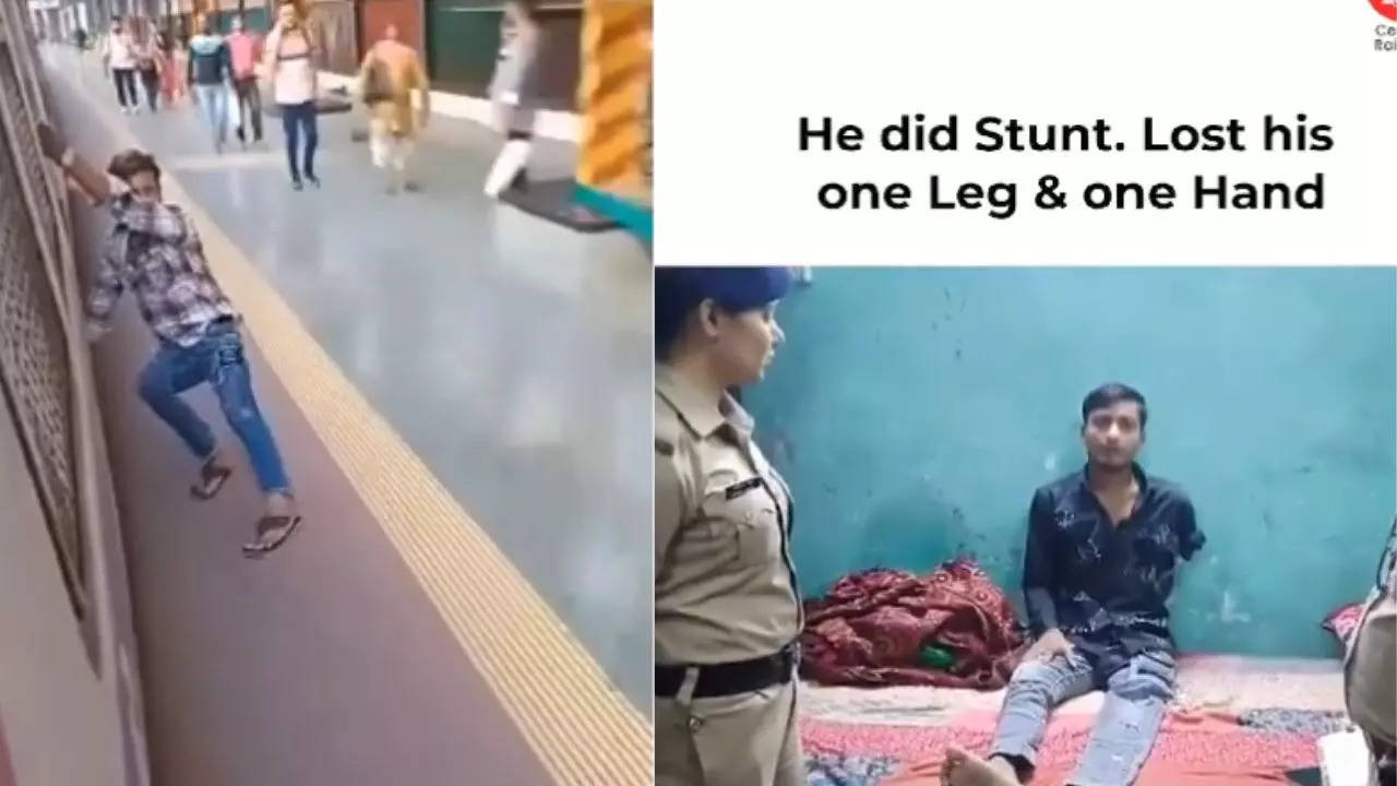 Man Who Performed Stunt At Sewri Station Has Lost His Arm And Leg