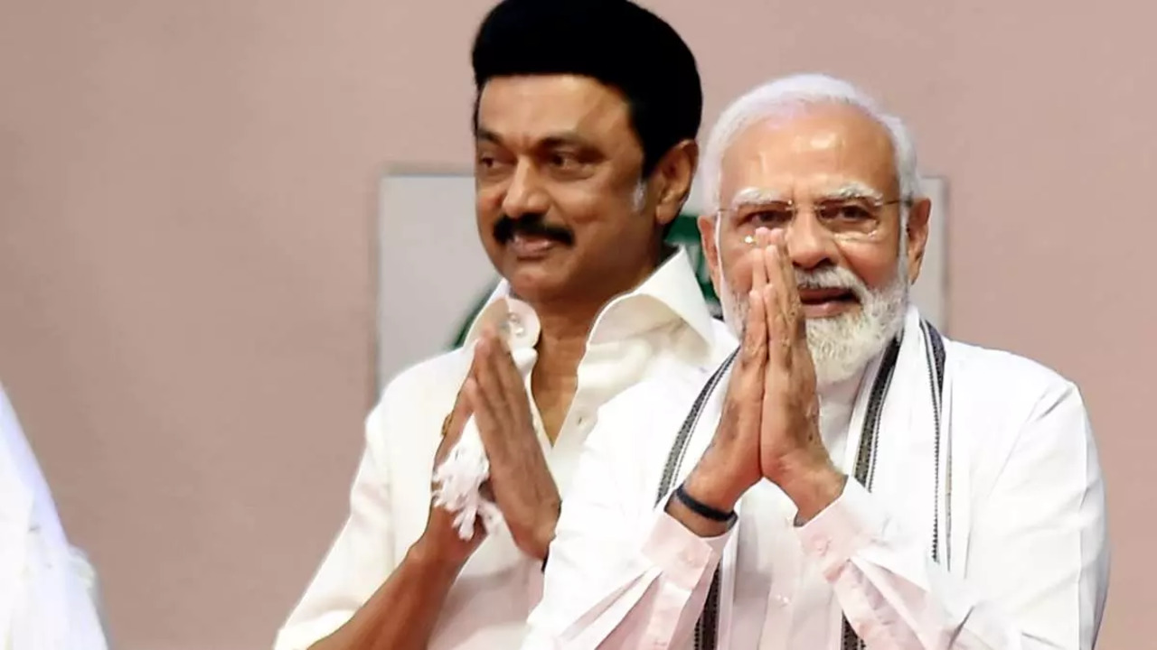 MK Stalin and PM Modi