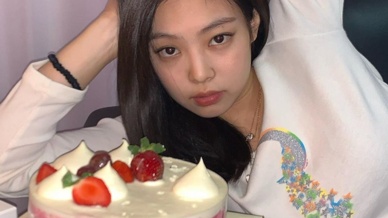 Blackpink's Jennie Celebrates Solo Album's Creation With Cute Cake In LA