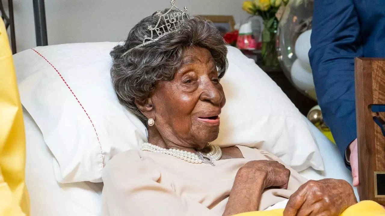 Elizabeth Harris, 115, said she drinks occasionally and never smokes.| LongeviQuest