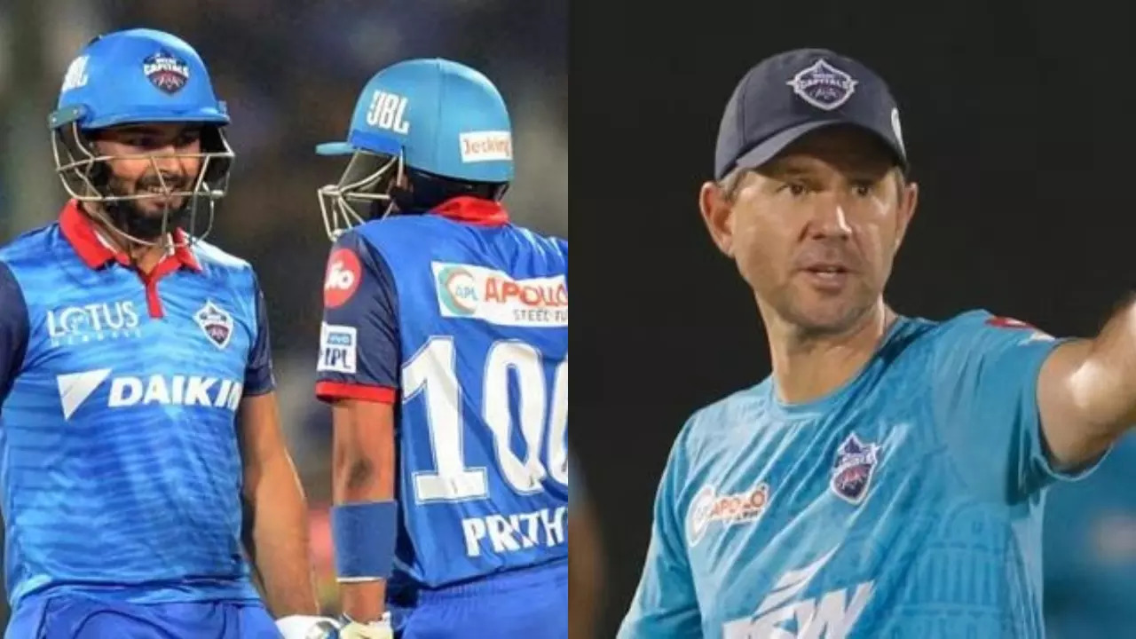 ​Ricky Ponting Says Prithvi Shaw Disappointed Him As Delhi Capitals Head Coach​