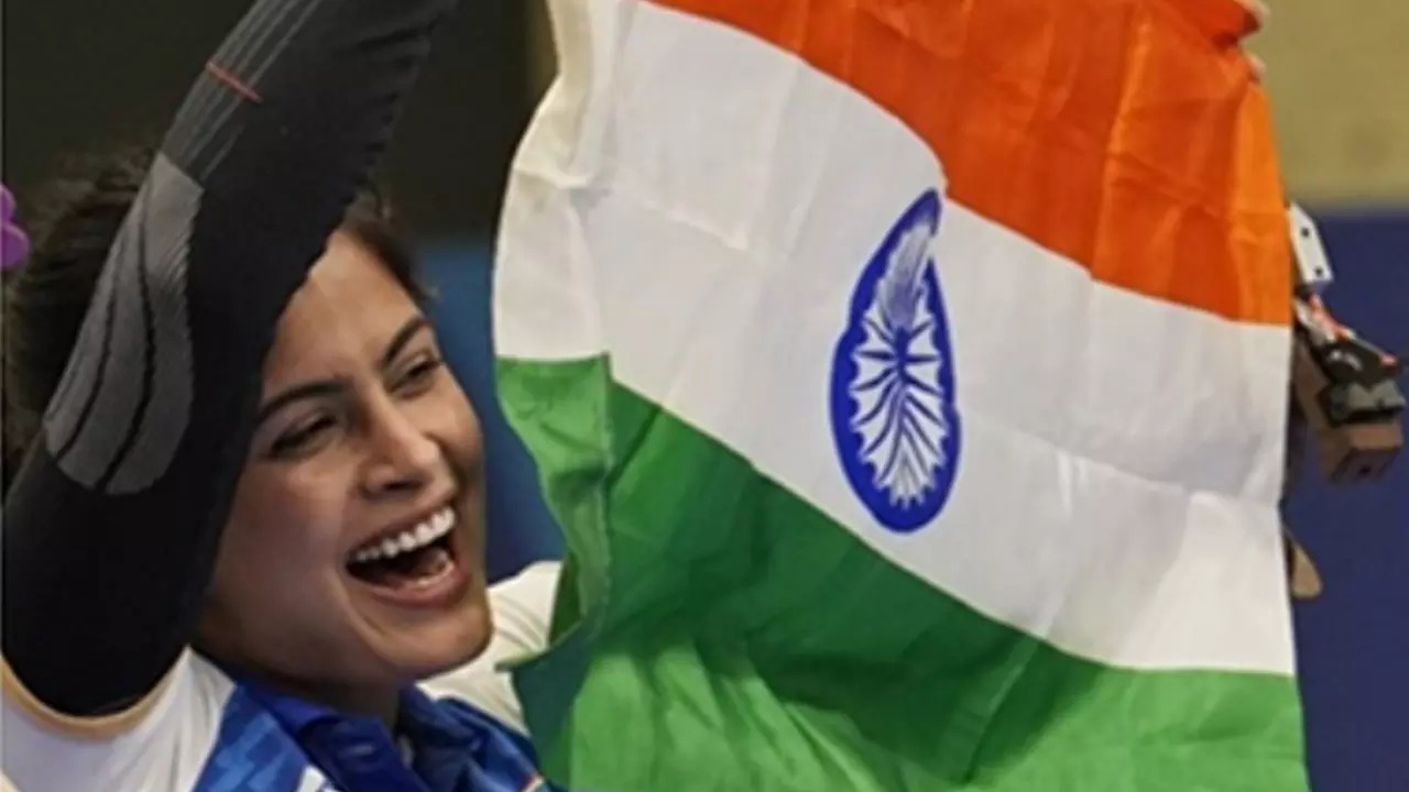 India Day 2 At Paris Olympics Highlights Manu Bhaker Wins Bronze Ramita Jindal Arjun Babuta Make Final