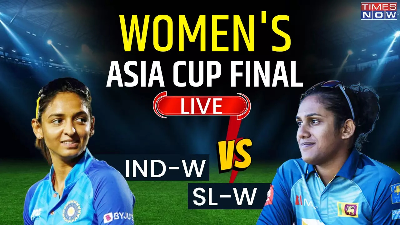 IND-W vs SL-W Asia Cup Final HIGHLIGHTS Sri Lanka Clinch Maiden Title With 8-Wicket Win Over India 