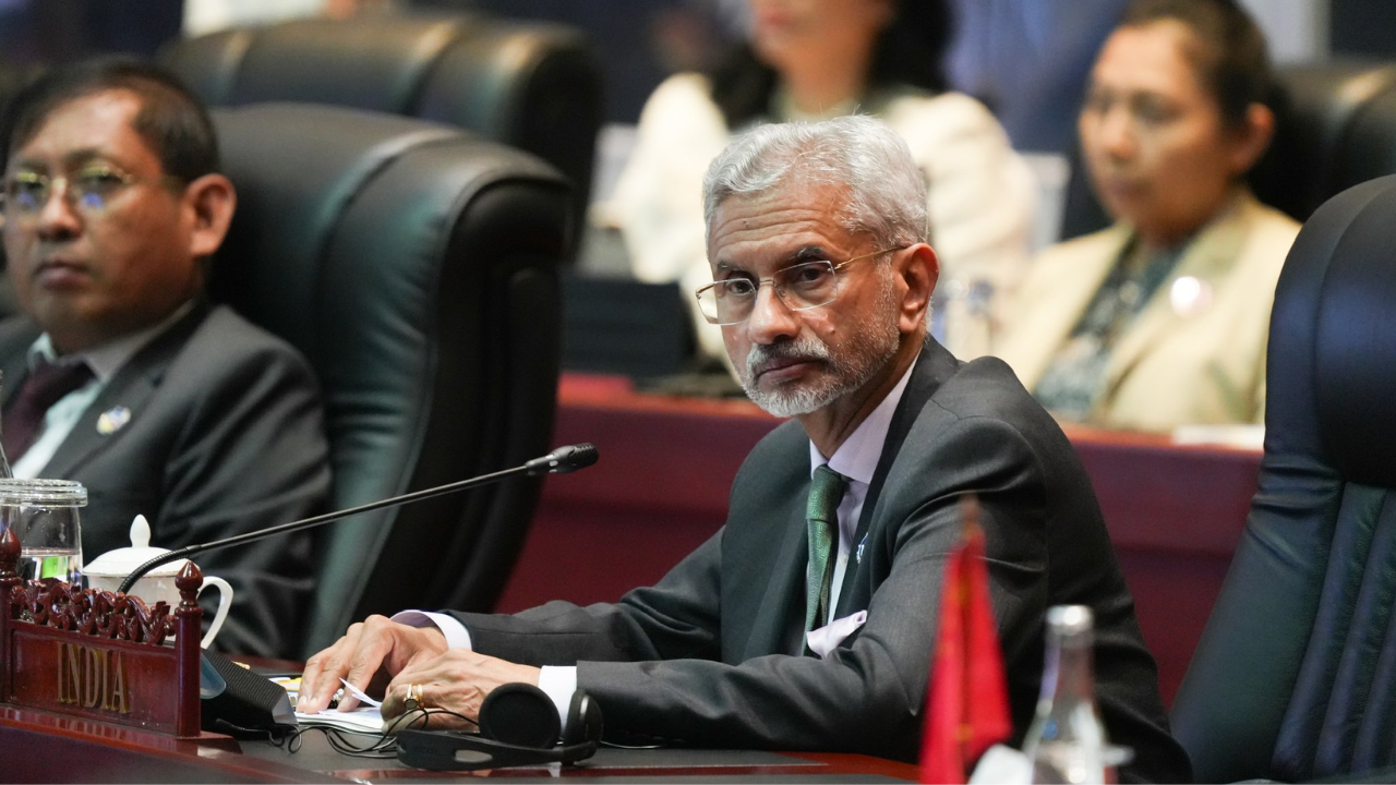 Jaishankar Calls For 'Restraint' In Gaza, 'Dialogue' In Ukraine Conflict At East Asia Summit In Laos