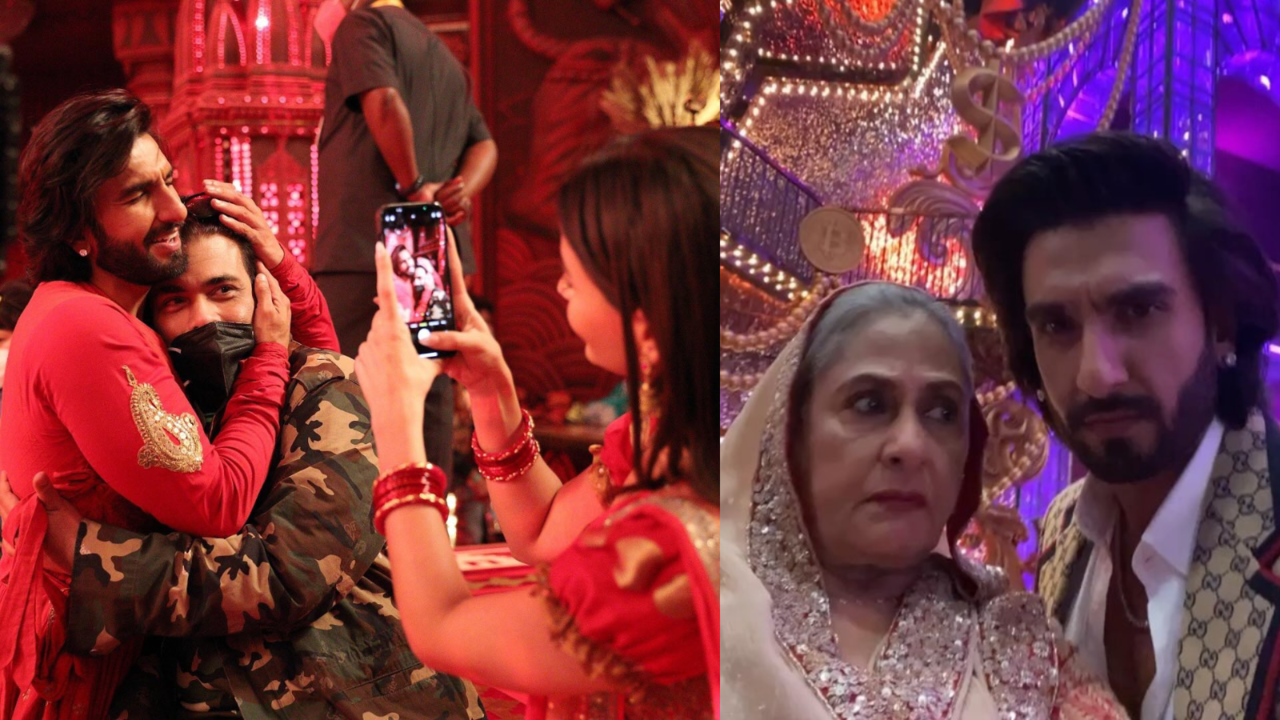 Ranveer Singh Drops BTS Pics From Rocky Aur Rani Kii Prem Kahaani As It Turns 1, Don't Miss Jaya Bachchan's Goofy Video