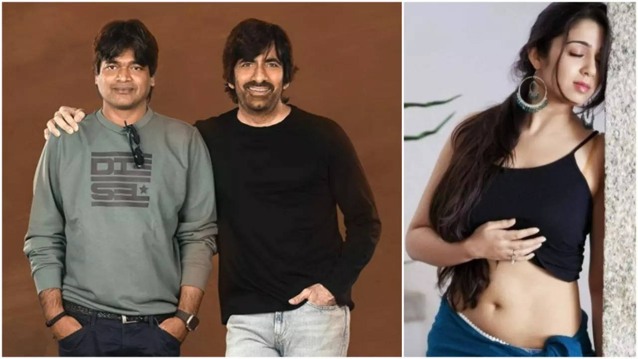 charmi kaur, Ravi Teja, harish Shankar