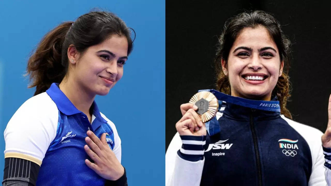 Manu Bhaker Wins India's 1st Medal At Paris Olympics