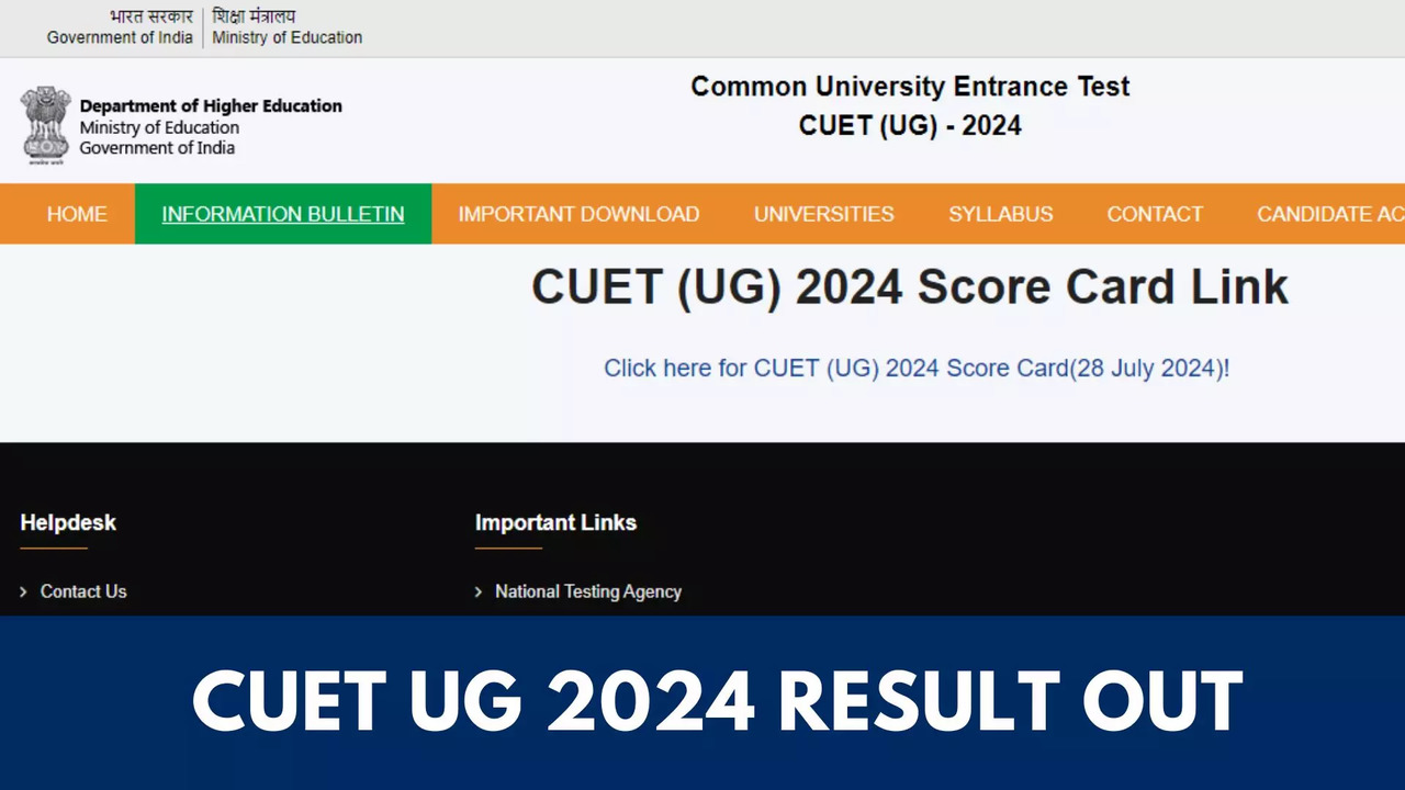 CUET Result