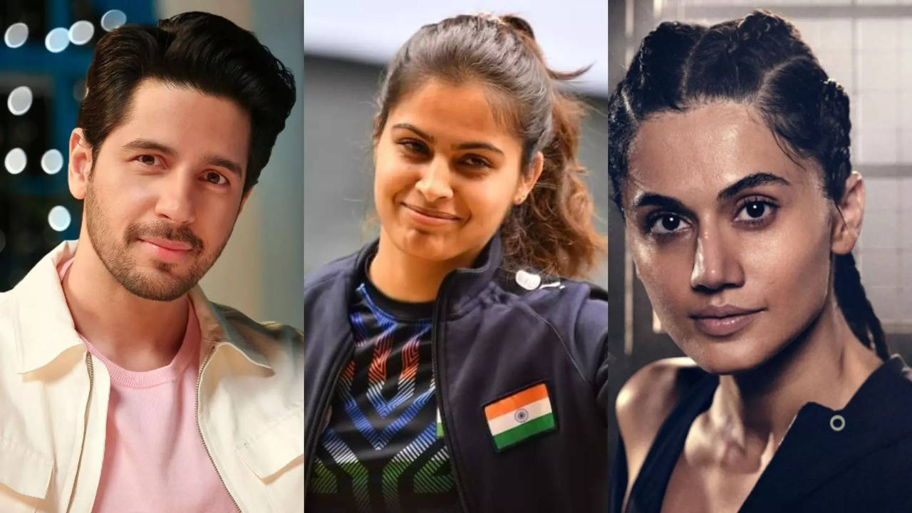 Sidharth Malhotra, Suneil Shetty, Taapsee Pannu And More Rejoice Manu Bhaker's Bronze Medal At Paris Olympics