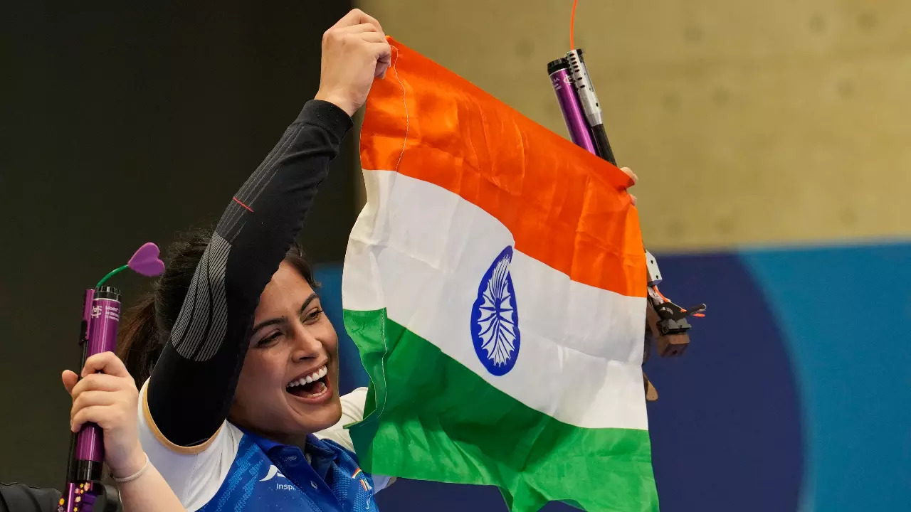 Manu Bhaker wins broze medal at Paris Olympics