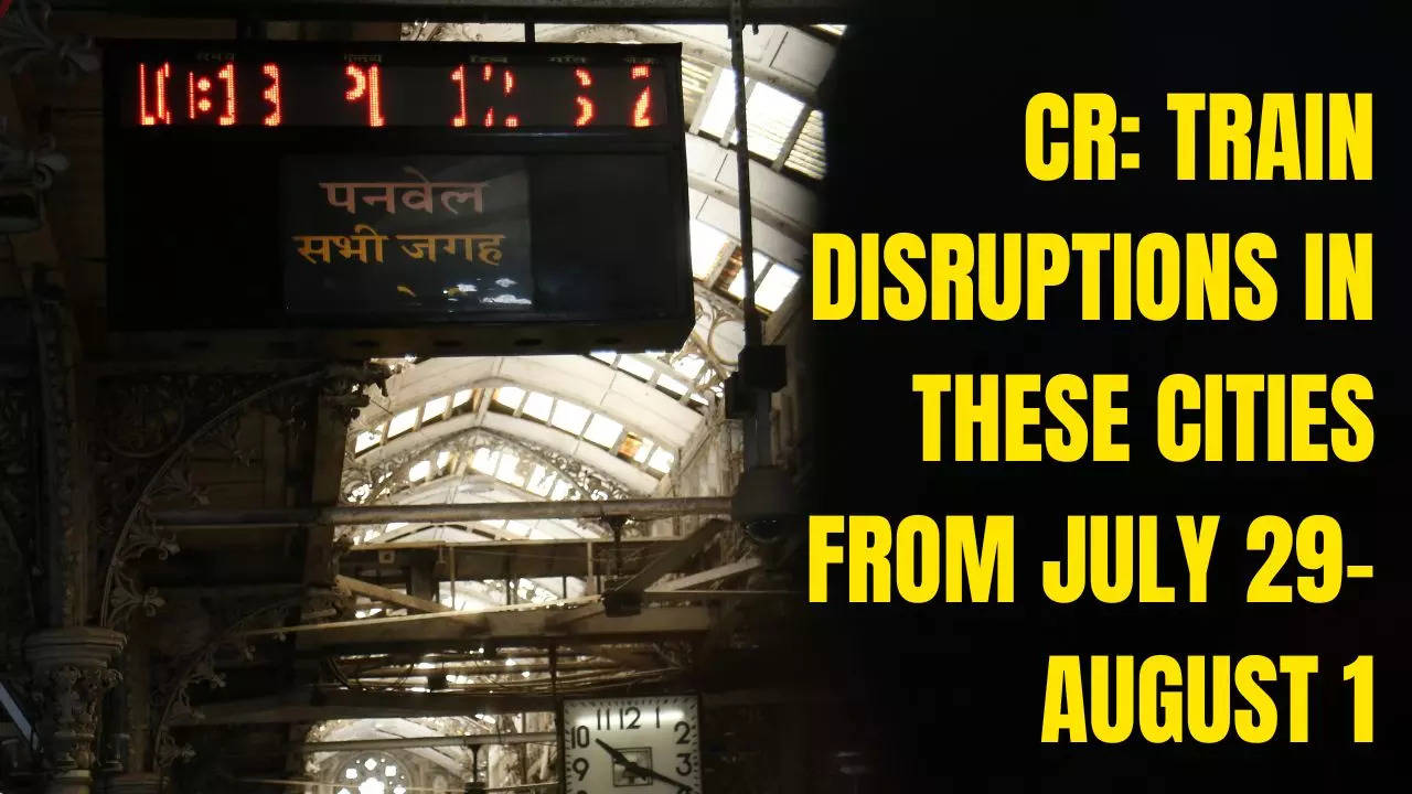 Central Railway Announces Train Disruptions in THESE cities