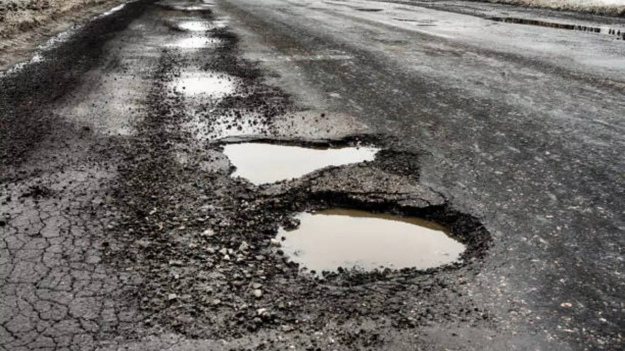 Representative Image: Potholes