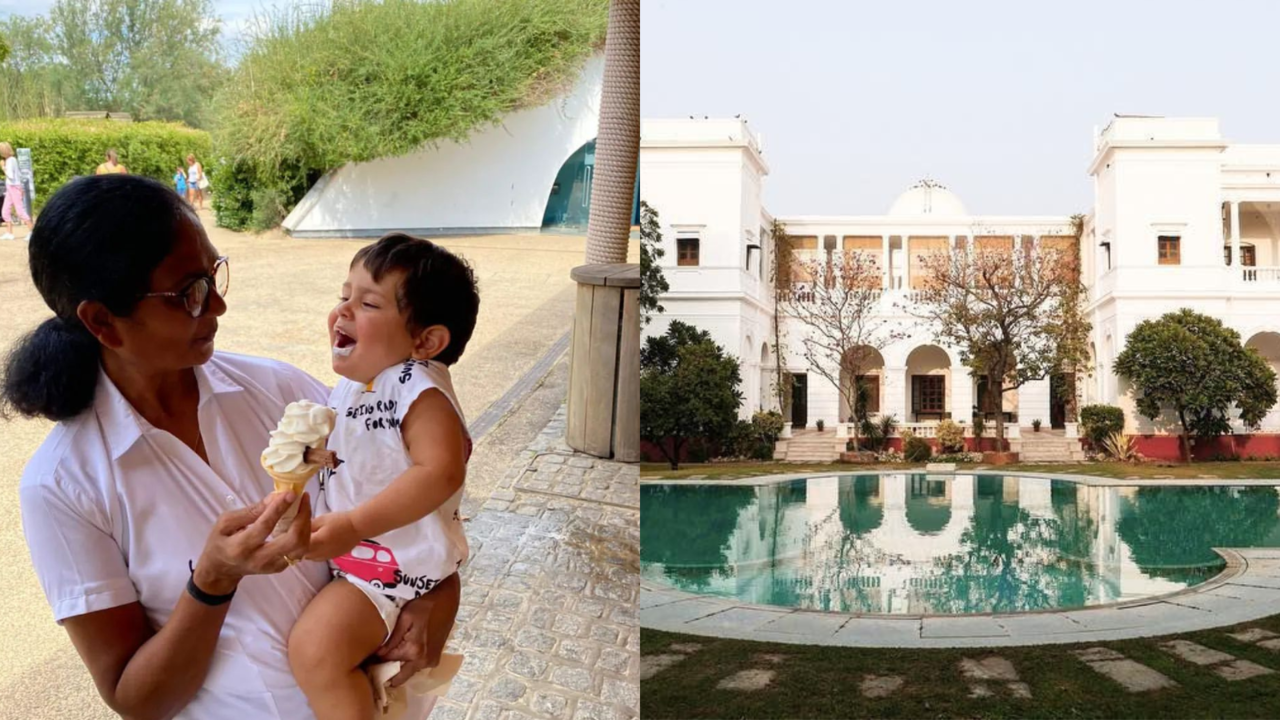 Lalita D'Silva Aka Taimur's Nanny Shares Glimpses Of Pataudi Palace Grandeur. Says, 'Nawabi style kamre, Nawabi style bed, abhi bhi hain.....