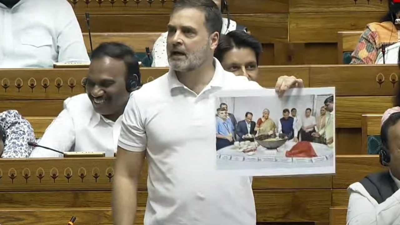 Rahul Gandhi In Lok Sabha