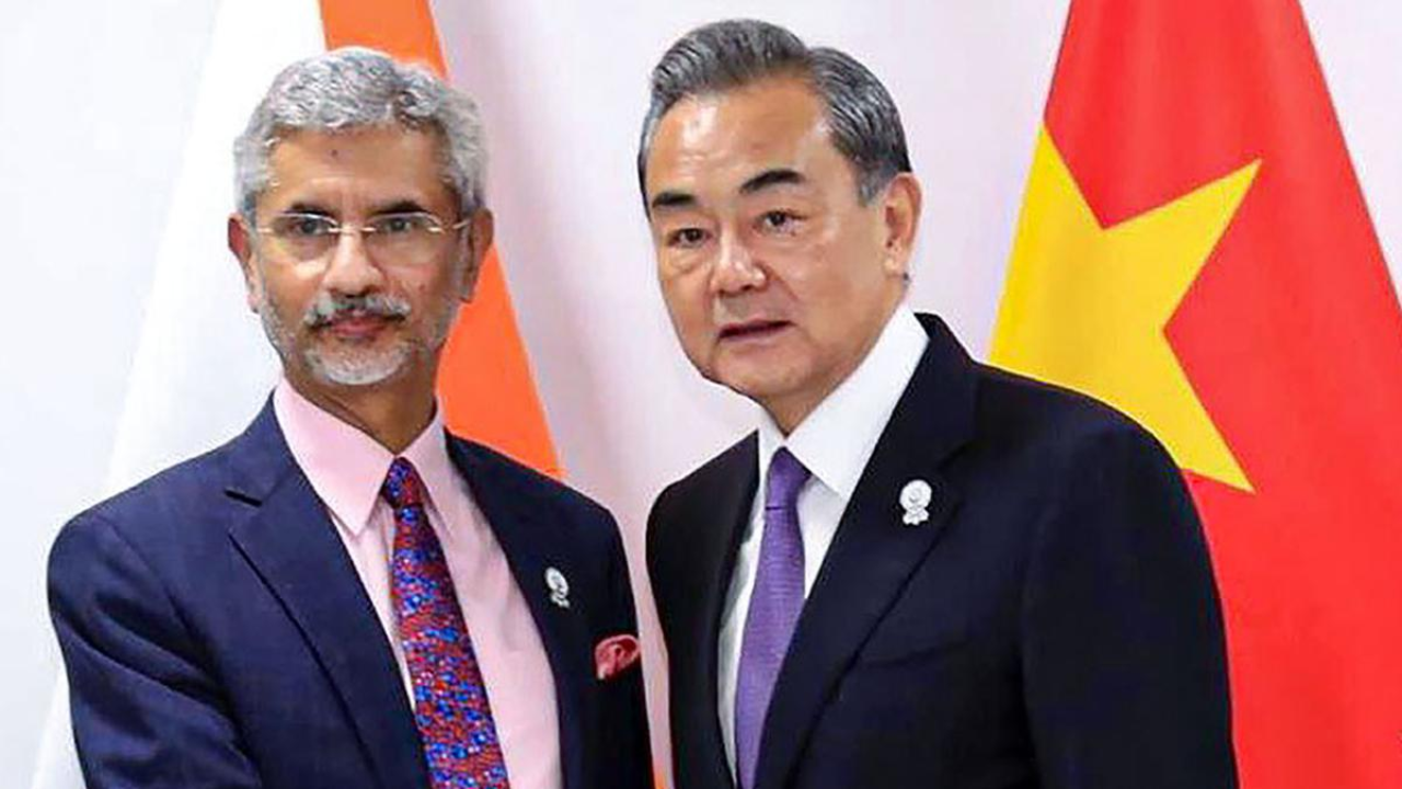 S Jaishankar and Wang Yi