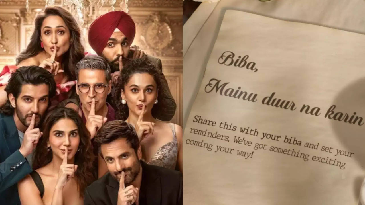 Akshay Kumar Teases Romantic Track Biba Mainu Duur Na Karin From Khel Khel Mein