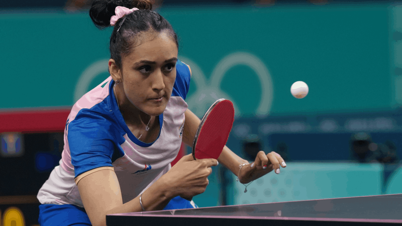 Manika Batra Paris 2024 AP