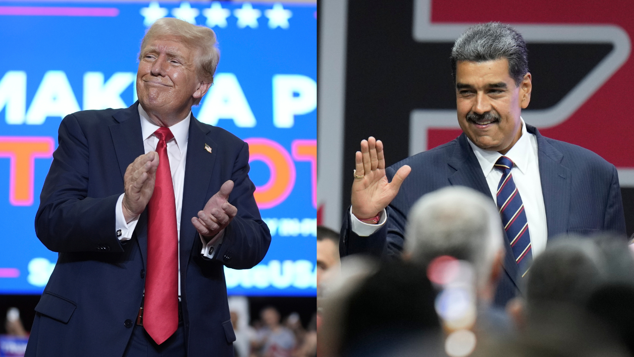 Trump Maduro - AP