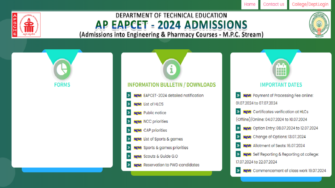 ap eamcet counselling