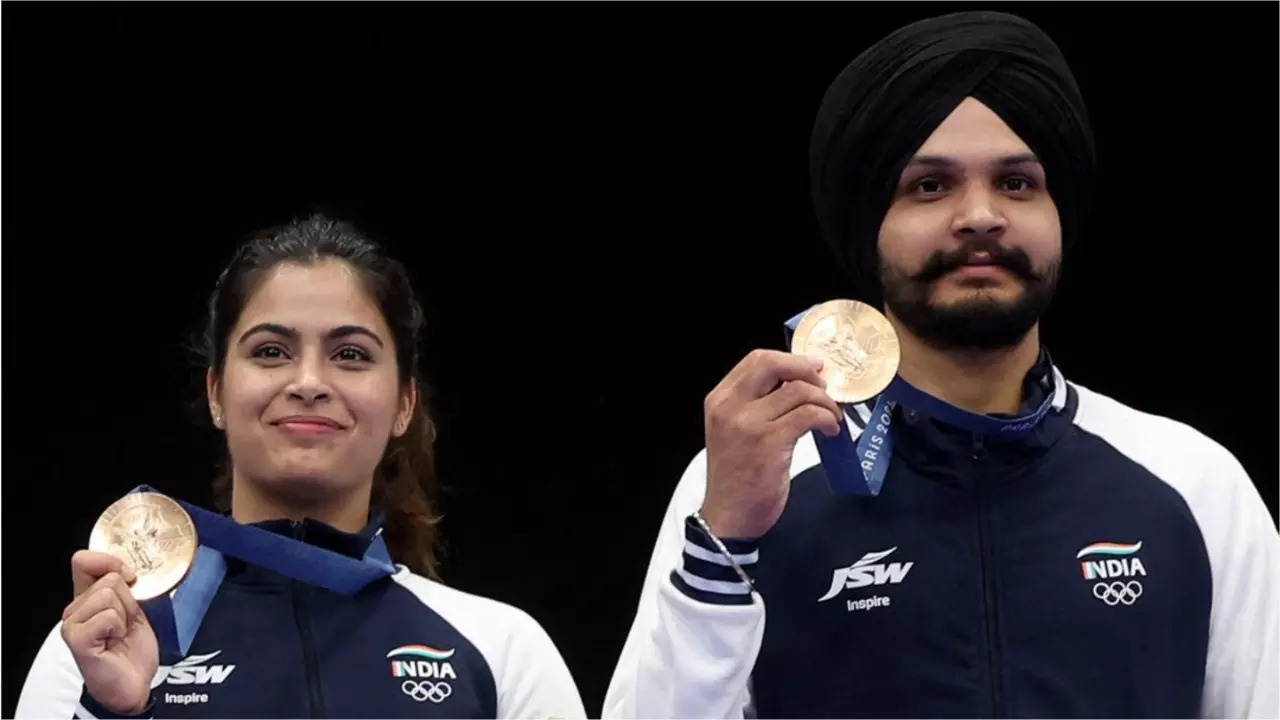 Rajyavardhan Rathore Congratulates Manu Bhaker & Sarabjot Singh For Winning Olympic Bronze In Mixed Team Event