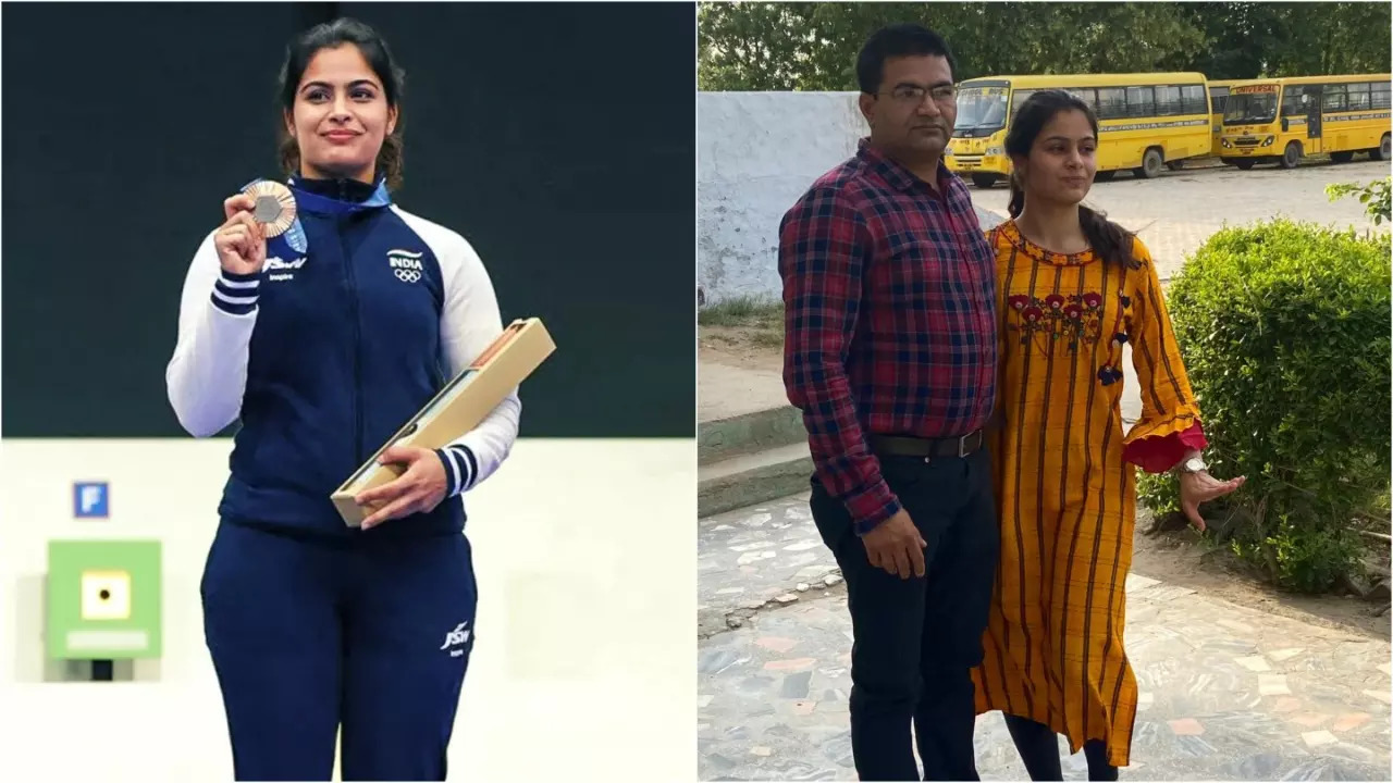 Manu Bhaker REVEALS How Her Father Helped In Handling Pressure After Winning Second Bronze In Paris Olympics