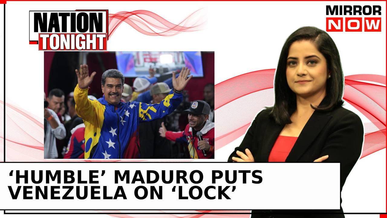 ‘Divisive’ Election Results Polarize World: Venezuela Heading The Dictator’s Way? | Nation Tonight | Times Now