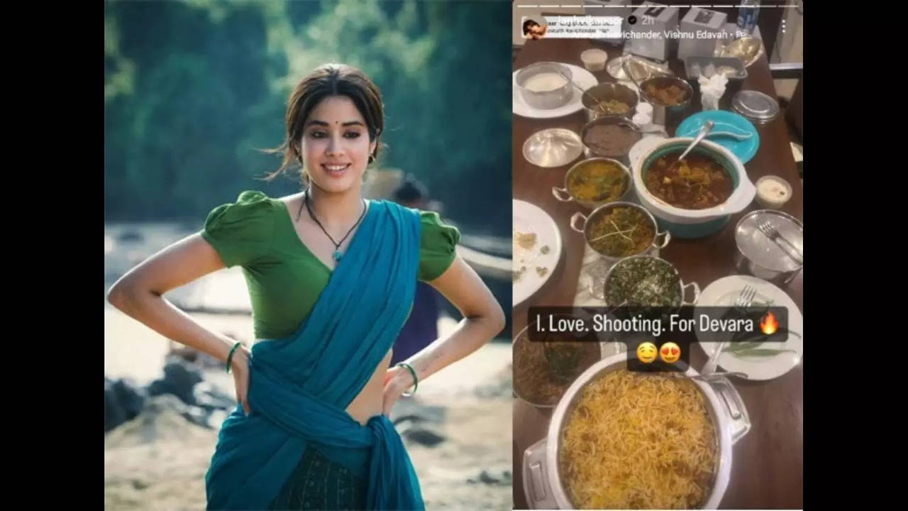 Janhvi Kapoor in Devara