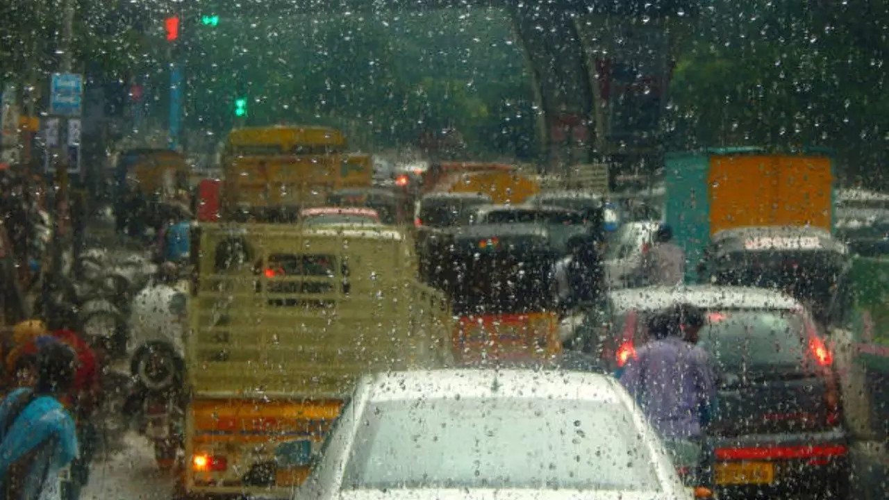 Representative Image: Heavy Rain In Ahmedabad Today