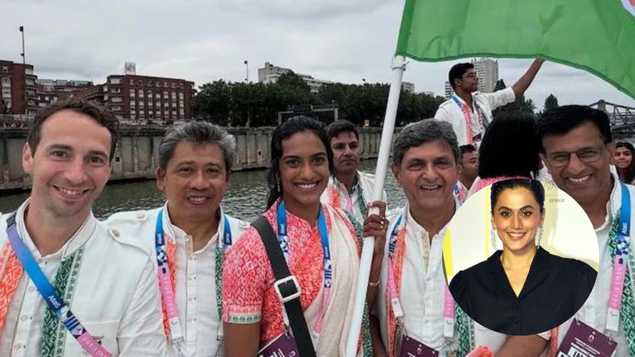 Taapsee Pannu Has Most Adorable Reaction To Hubby Mathias Boe's Paris Olympics 2024 Pic