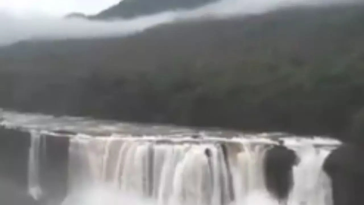 Kerala Rain alert: Athirapally falls