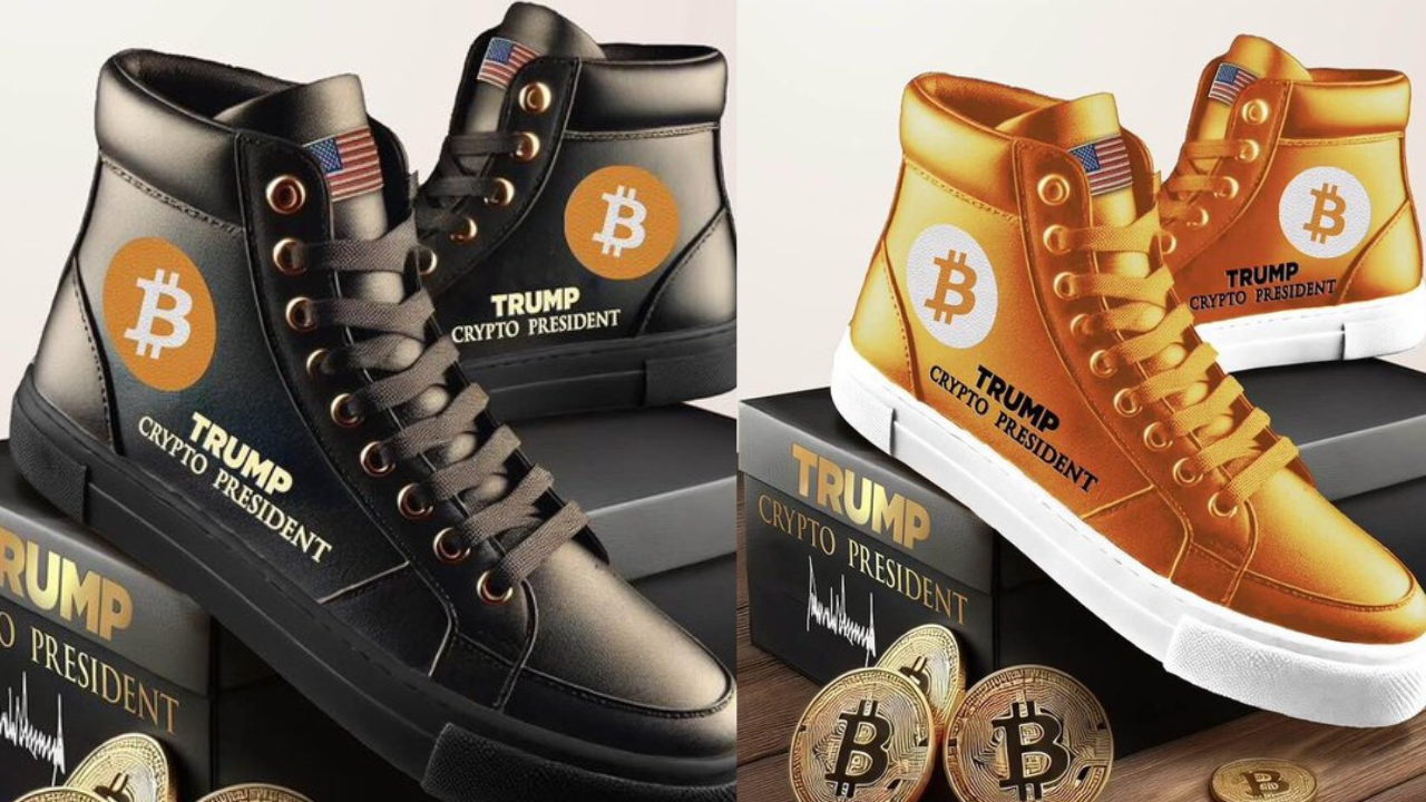 Trump's Bitcoin Sneakers