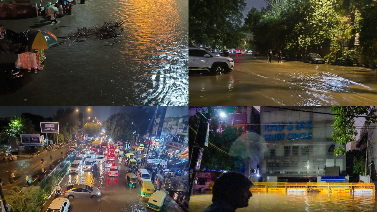 Delhi rain fury