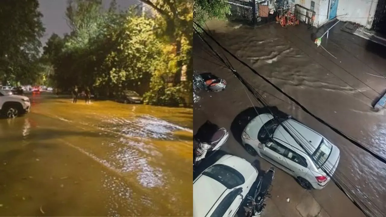 Representative Image: Rain Wreaks Havoc In Delhi-NCR